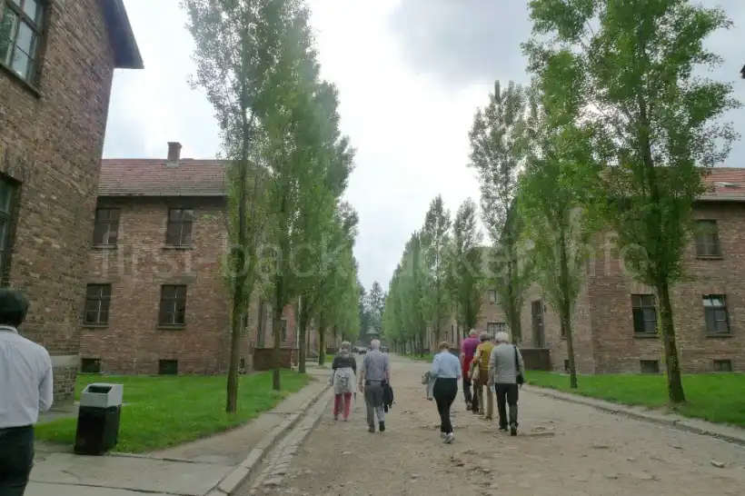 アウシュヴィッツの建物