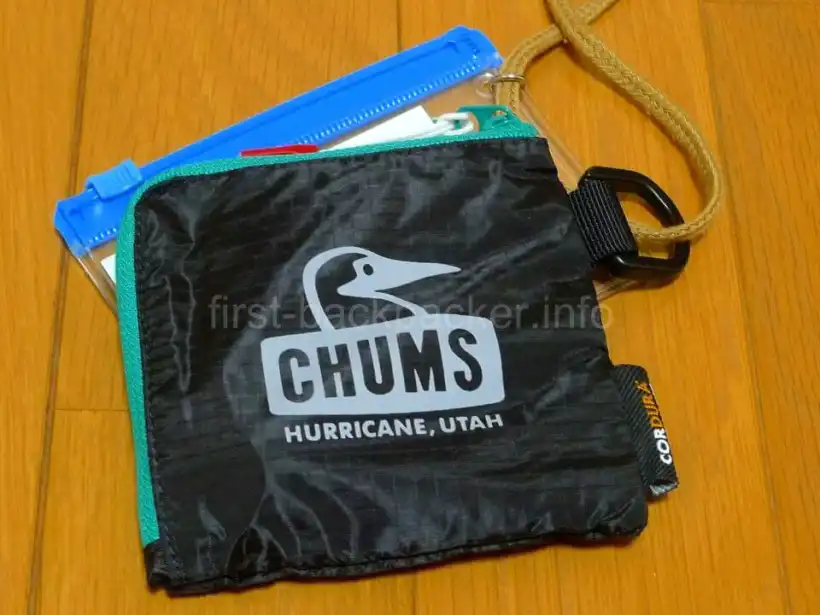 チャムスのトレッキングワレット