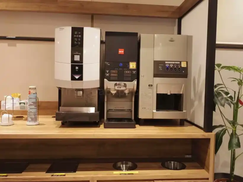 グローバルキャビン横浜中華街の珈琲マシン