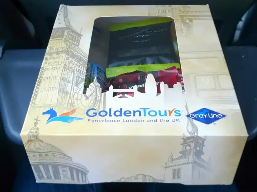 Golden Toursのランチパック