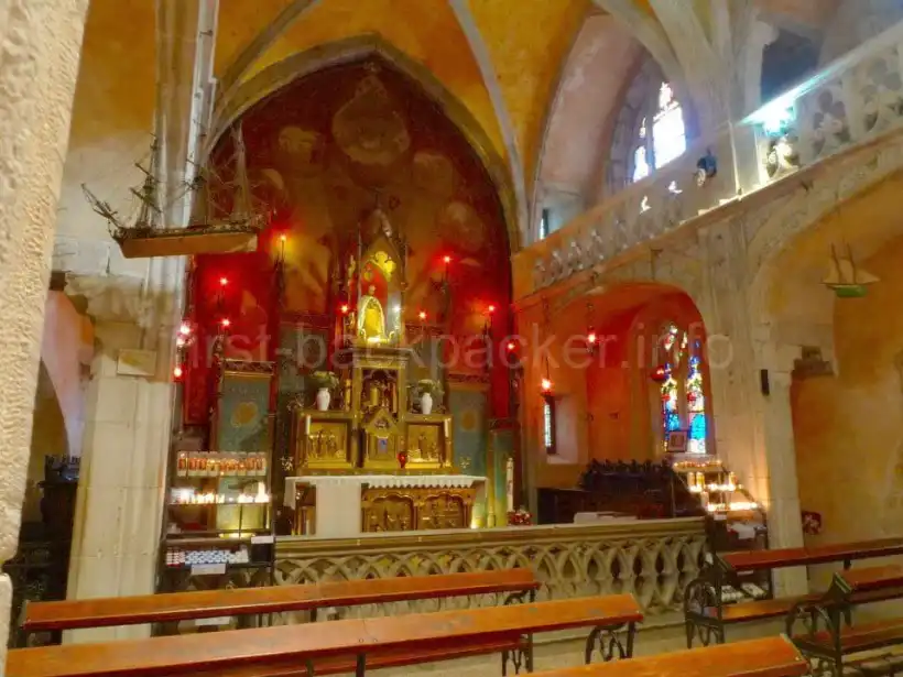 ロカマドゥールのサン・サヴール教会のチャペル