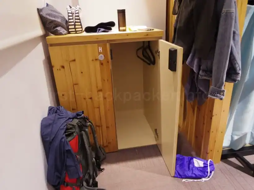 スター ホステル 台北 イーストの部屋のロッカー