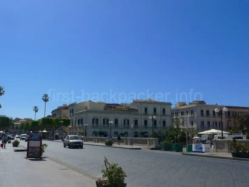 シラクーサの街中