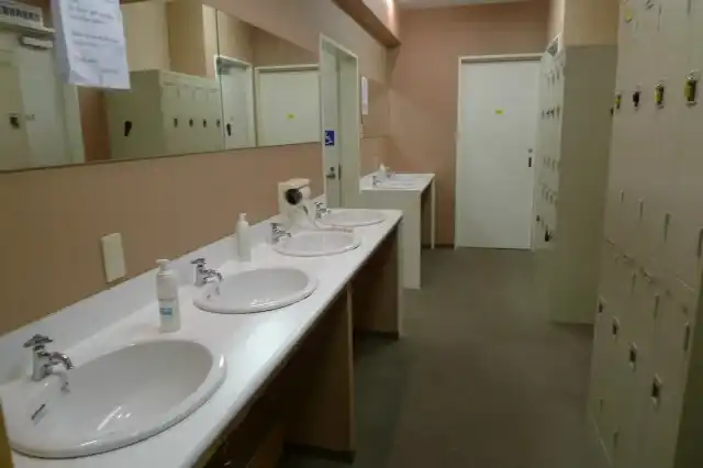 浅草橋旅荘 庵の洗面所