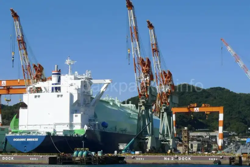 長崎・三菱の造船所