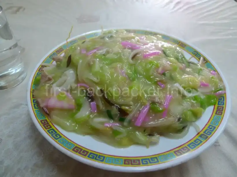 長崎・三八ラーメン大浦支店の皿うどん