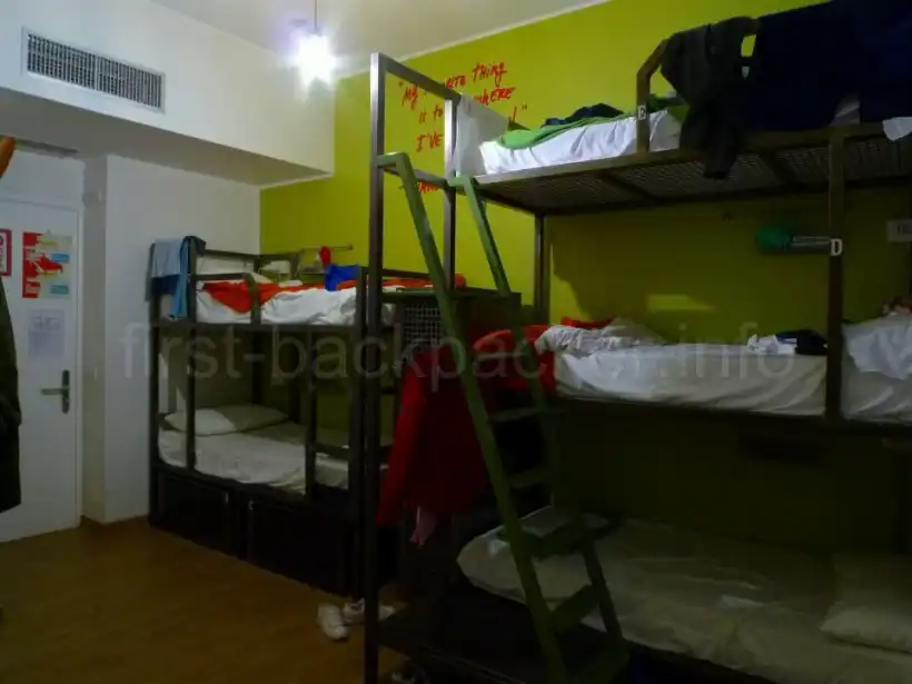 ミラノのOstello Bello Grandeの女子ドミトリー