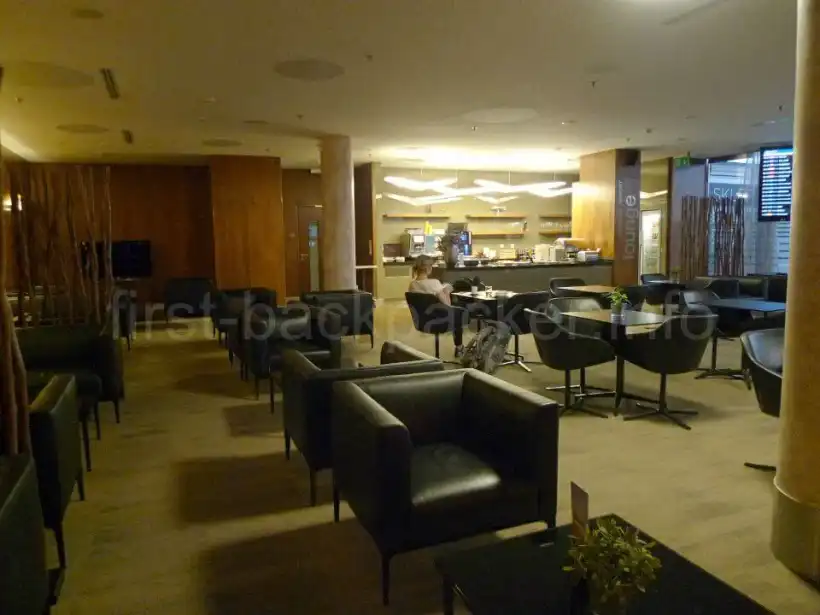 ヴロツワフ コペルニクス空港Executive Loungeの店内