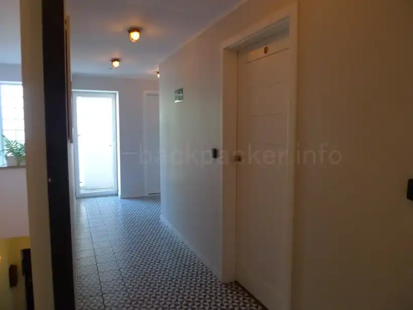 グダニスクHoney Den Hostelの廊下