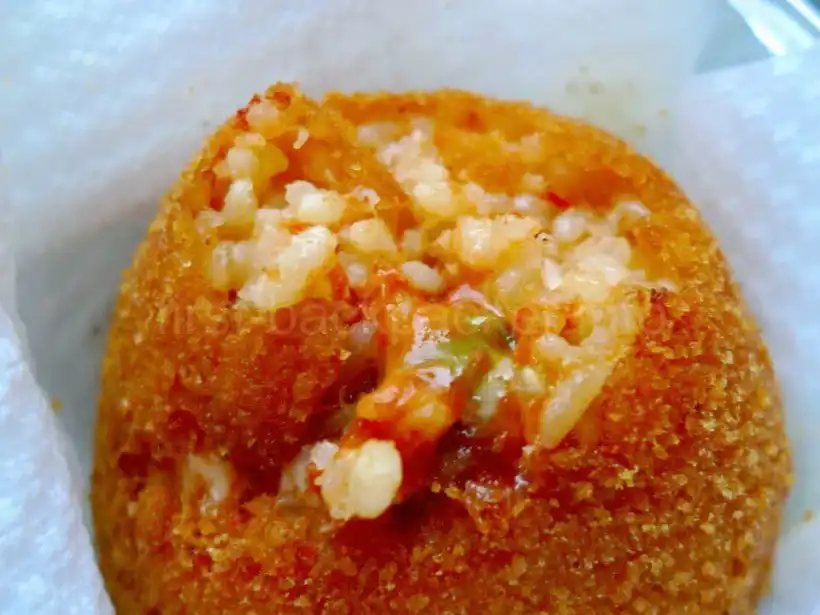 イタリア・タオルミーナのda Christinaのアランチーノ