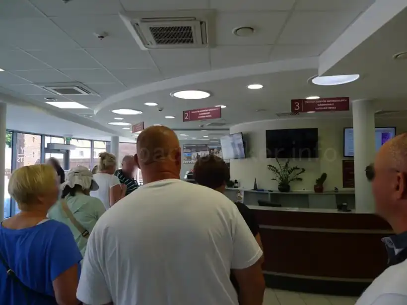 マルボルク城の切符売り場