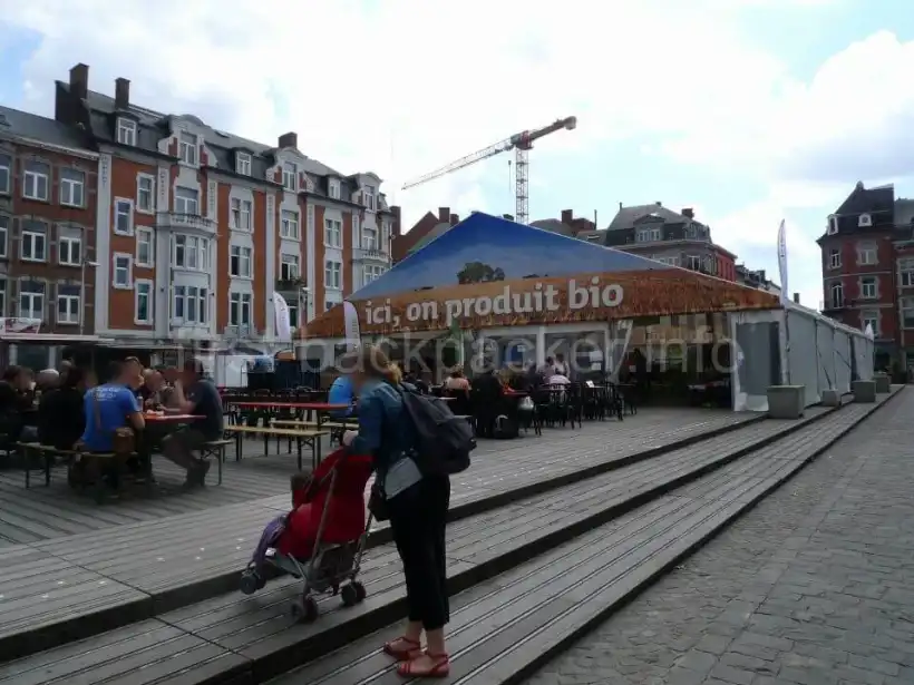 ナミュール旧市街中心部