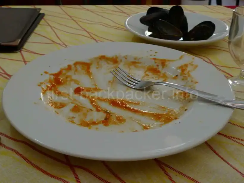 イタリア・ノートのトラットリア「デル・カルミーレ」で完食！