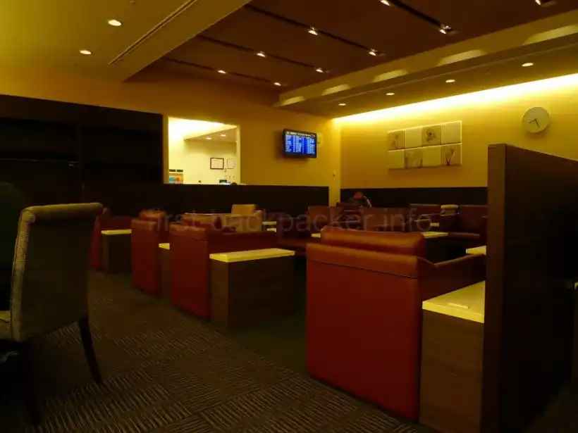 中部国際空港セントレアの第2プレミアムラウンジの内部