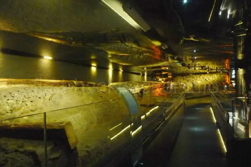 クラクフ旧市街・地下博物館の中