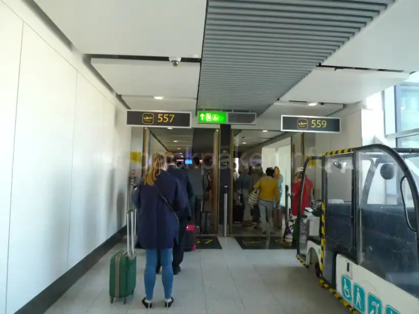 イギリス発Ryanairの搭乗手続き