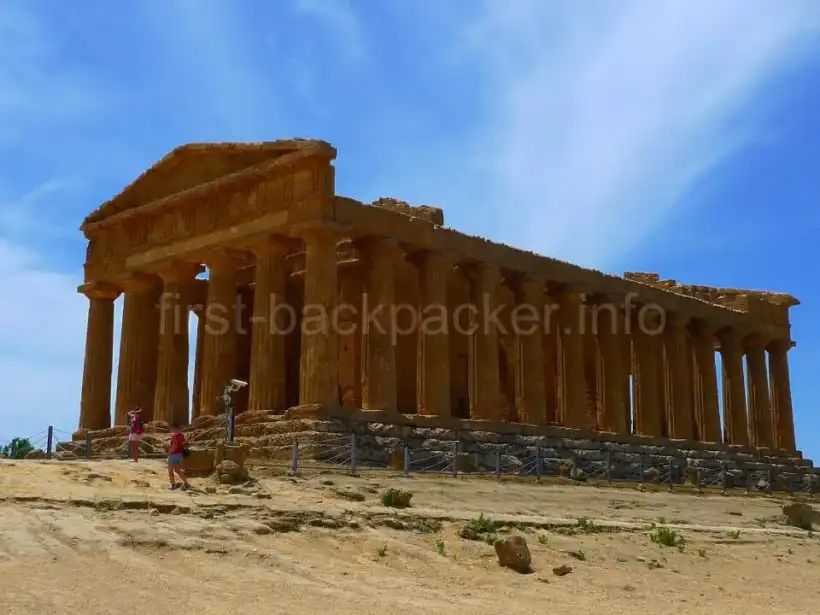 ジョーヴェ・オリンピコ神殿のコンコルディア神殿