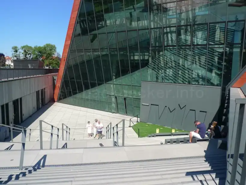 グダニスク 第二次世界大戦博物館 入り口