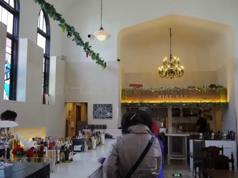 函館西部地区バル街 ひげバル店内