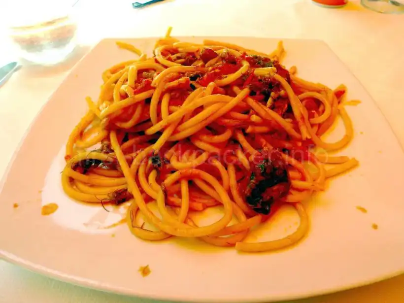 アグリジェントのIl Vicoloのサーディンのパスタ