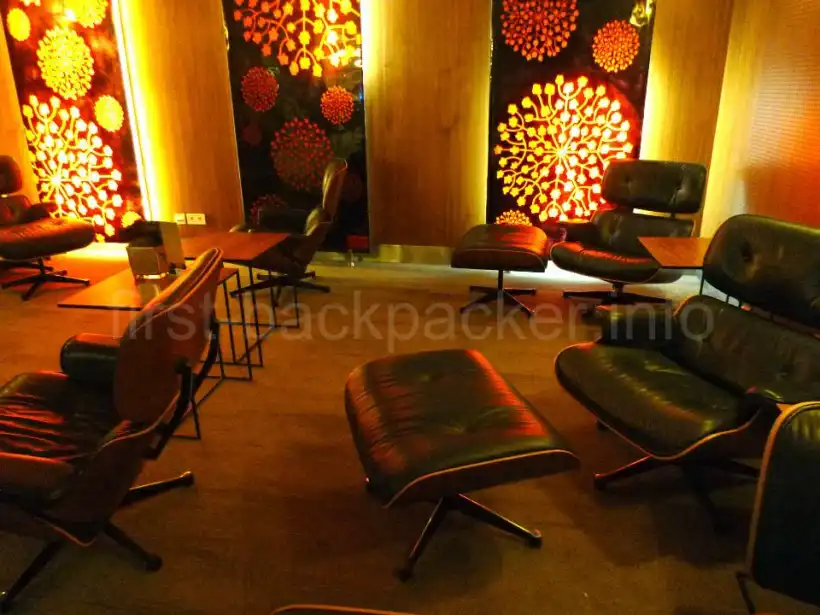 ヴロツワフ コペルニクス空港Executive Loungeのリラックスチェア