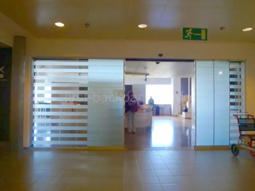 ブリュッセル国際空港Diamond Loungeの入り口