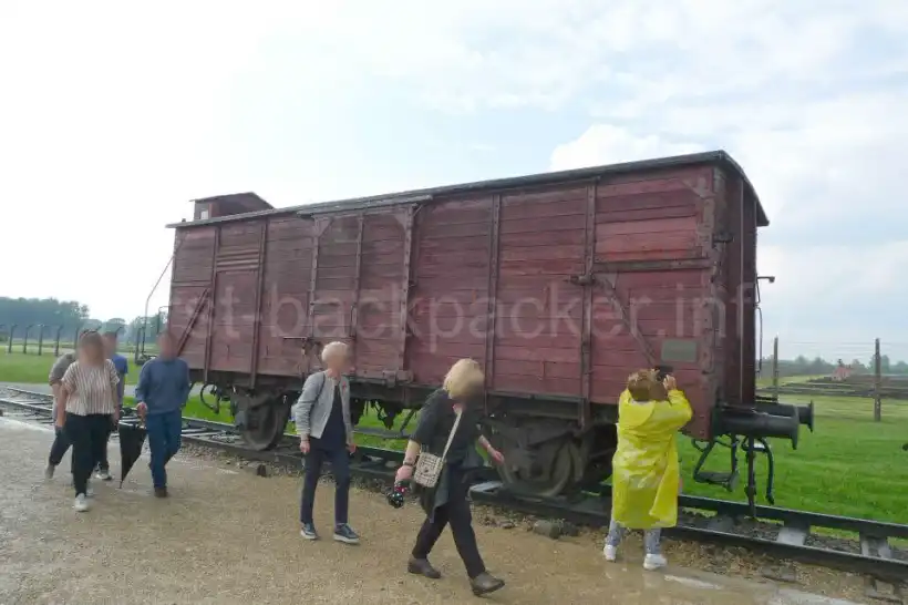 ビルケナウにある列車