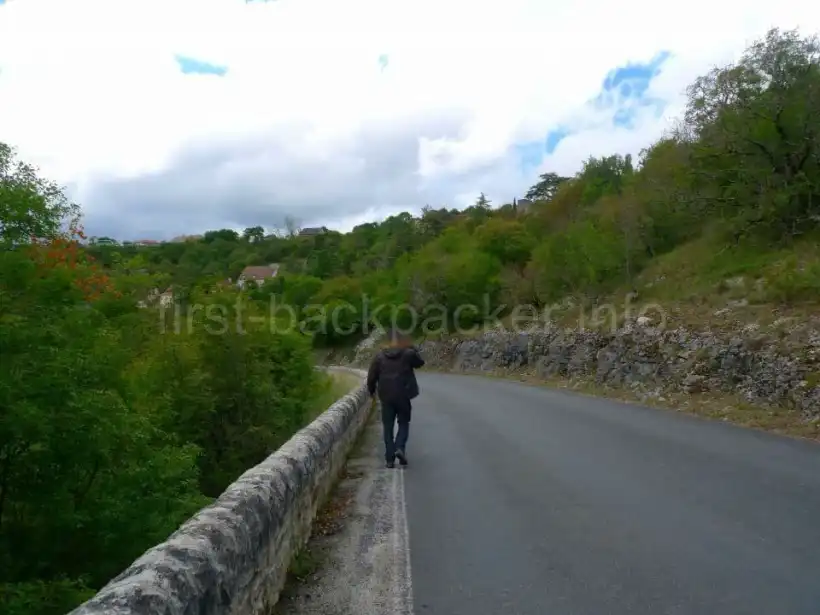ロカマドゥールへの道路