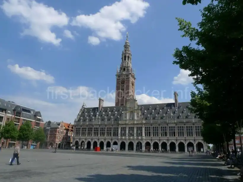 ベルギー ルーヴァンの大学図書館
