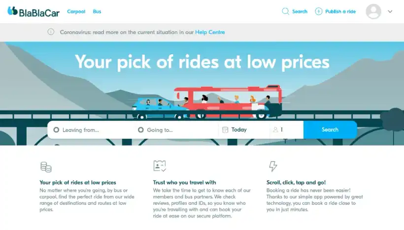 Blablacar（ブラブラカー）