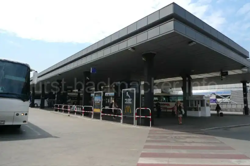 クラクフのバスターミナル