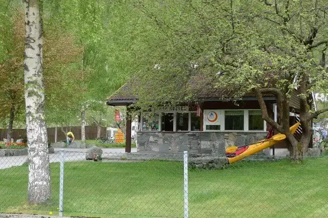 Flåm Camping and Youth Hostelの受付