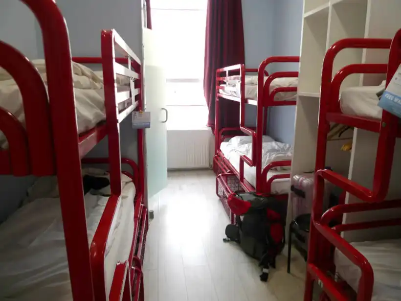 ロンドン アスターホステルのドミトリー