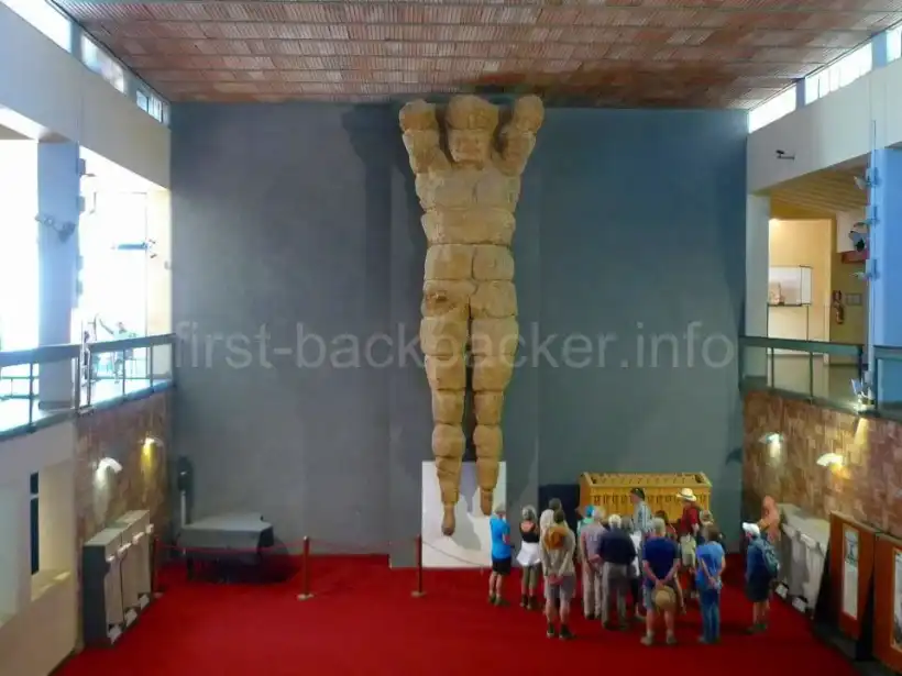 アグリジェントの州立考古学博物館のテラモン像