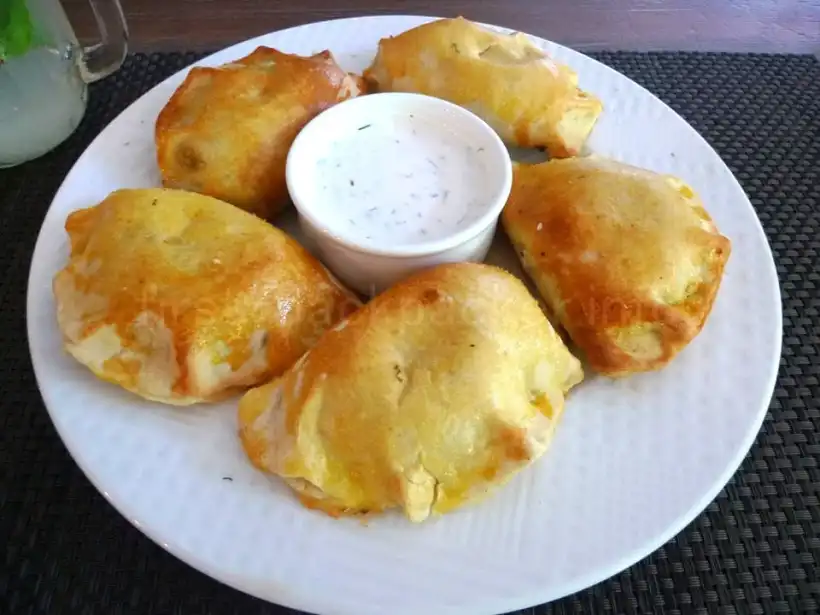 グダニスクManduグリルのピエロギ