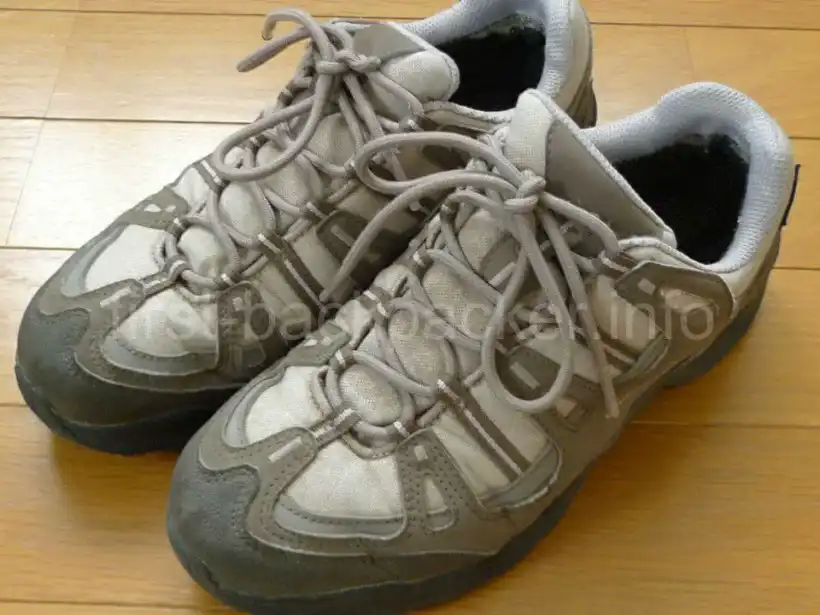 バックパッカー1か月旅の靴