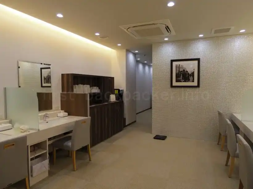 グランドキャビンホテル那覇小禄の女性シャワールーム