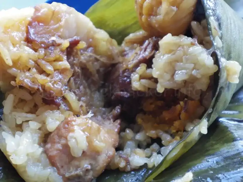 台南 阿婆肉粽のちまきの具