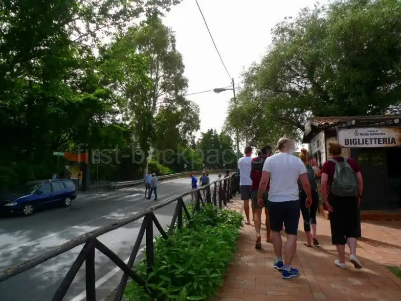 シチリア・Etna Peopleツアーのアルカンタラ渓谷