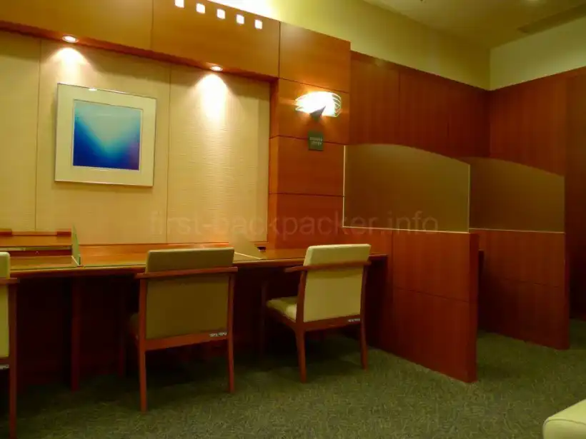 中部国際空港セントレアKALラウンジのワークスペース