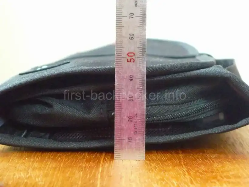 イーグルクリークのスリムキットの厚み