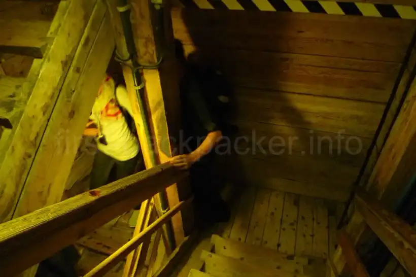 ヴィエリチカ岩塩坑入り口の階段