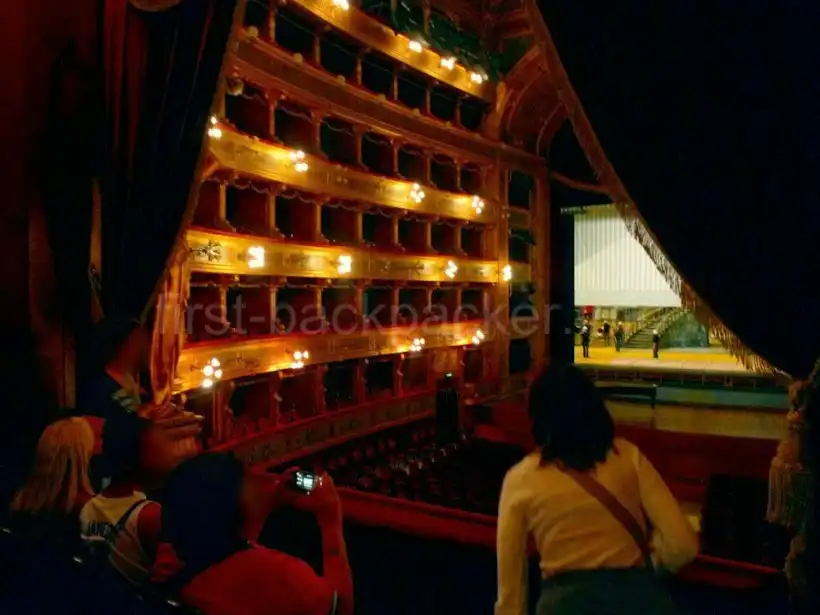 パレルモのマッシモ劇場のVIP席