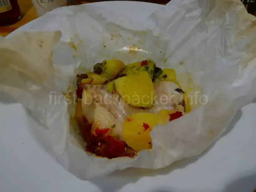 ミラノのEATALYで食べた白身魚