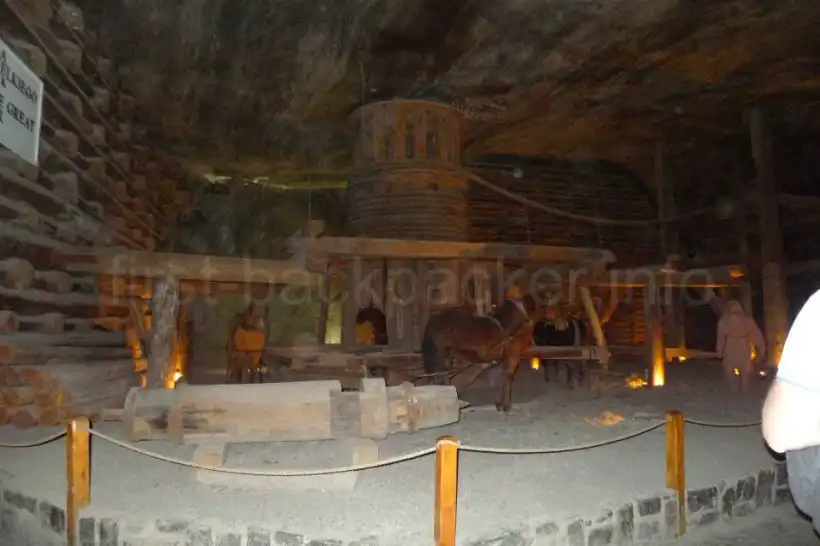 ヴィエリチカ岩塩坑の歯車