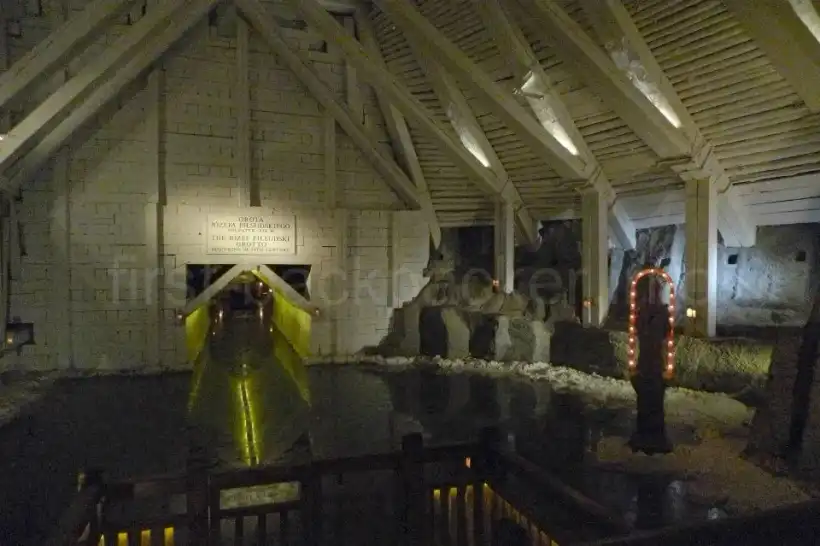 ヴィエリチカ岩塩坑の坑道