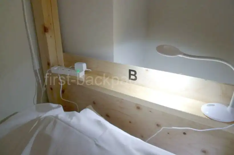 グローカル名古屋バックパッカーズのベッド