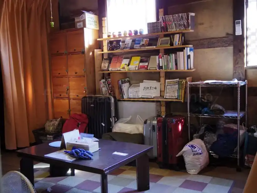 倉敷 有鄰庵の奥の居間