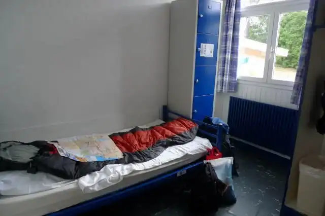 Auberge de jeunesse Angletのドミトリー